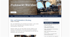 Desktop Screenshot of flohmarkt-nuernberg.com