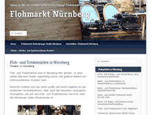 Tablet Screenshot of flohmarkt-nuernberg.com